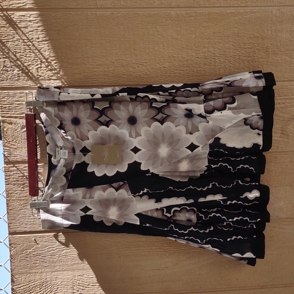 Anthropologie Odille Floral Skirt 12 NWT - Picture 5 of 6